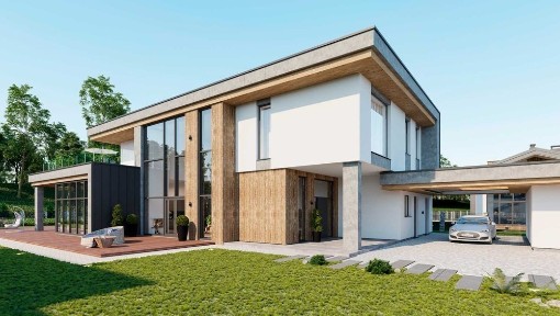 Неймовірний будинок в котеджному містечку