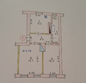 Продам 2х комнатная. квартира по ул Джамбула
