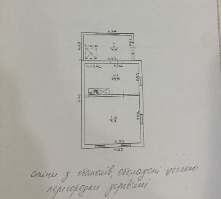 Гарна пропозиція! Продаж будинку, під зніс, не жилий. ! Білозірья