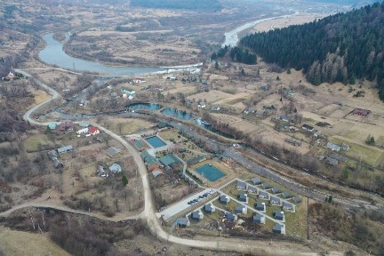 Будинок + 25 соток біля річки в с. Рибник (Східницька отг)