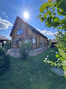 № 13712 - Двоповерховий будинок зі зрубу район 