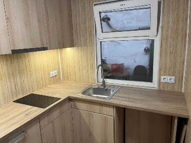 Модульний будинок, побутівка з кухнею та вбиральнею