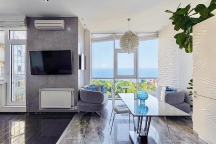 Аркадия! Стильная студия вид моря! Владелец