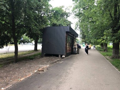 Продам павильон 22м2 нормальное состояние! Без места в Киеве Самовывоз