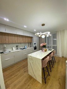 Продаж квартири кухня-студія та спальня в новобудові