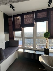 3-х кімнатна квартира з меблями та технікою з видом на річку