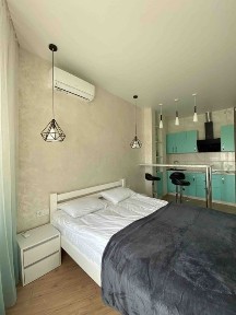 Сдам свою 1 комн. студию на 16 ст Фонтана. по месячно