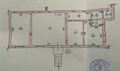 Продаж офісного приміщення 126 кв. м. на 1 поверсі на вул. Європейська 4Б, чотириповерхова будівля • ID 26349489