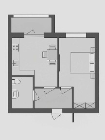 Продається 1-кімнатна квартира