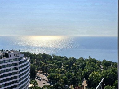 Сдам Аркадия Одесса ЖК Литературный 8 фонтана - прямой вид моря