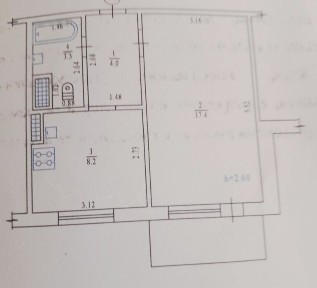 Продамо або поміняємо 1у кв на Бл. Леваді на 1-у або 2-у р-нАлмазний.