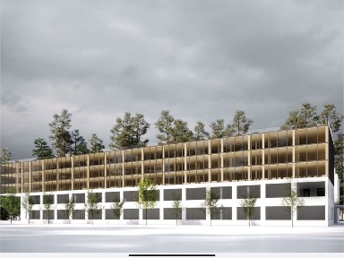 Будівля для створення бізнес-центру загальною площею 10,000 м2.