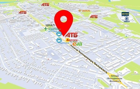 оренда 240 м² Олімп, АТБ, вул. Володимира Великого Трафік, Зупинки