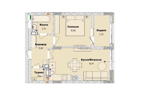 Власник 1 кім квартири в ЖК Арт 29 Городок НАЙНИЖЧА ЦІНА