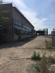 Промислова будівля, складське приміщення 500 кв. м., з з/д колією