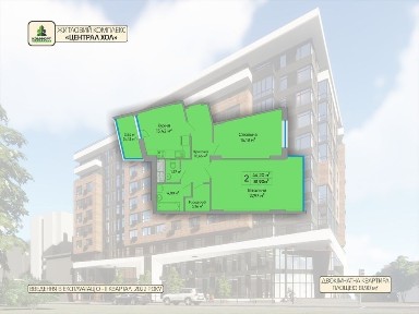 Продаж 2к квартири, ЖК 'Централ Хол', вул. Торговиця, Центр. Тернопіль