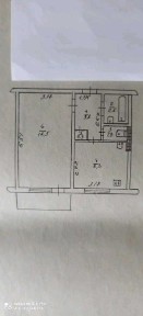 Квартира в Миргороді 1-кімнатна