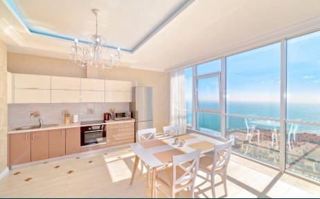 ЖК 9 жемчужина 19 эт Панорама моря 2 отд. спальни+кухня-студия Аркадия