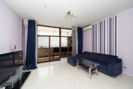 Апартаменты на 4человека, Аркадия, вид на море