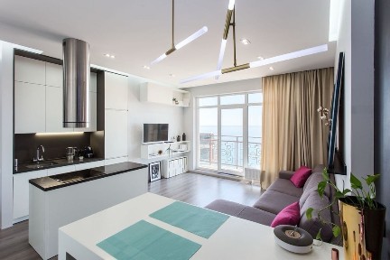 Аренда стильной квартиры в 9 Жемчужине, ул. Французский бульвар 60б