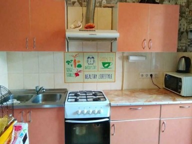 1-комнатная в малоквартирном доме с автономным отоплением в Черноморке