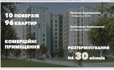Квартира в новобудові з розтермінуванням