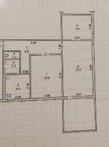 3-х кімнатна на Селецькій (Польова)