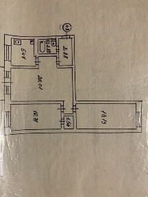 44кв-л Перша лінія! 3кім. кв. Вся з Ремонтом на 2 поверсі! 16 лікарня