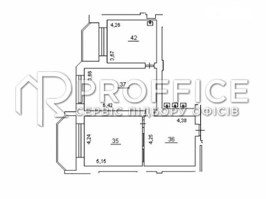 Аренда офиса 100 м², Шелковичная ул., 42/44