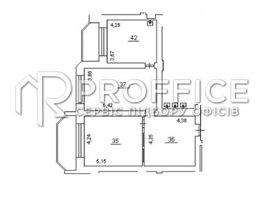 Аренда офиса 100 м², Шелковичная ул., 42/44