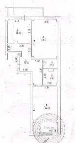 Продам двокімнатну квартиру