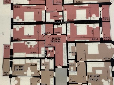 Продаж 2 кімнатної квартири в новобудові