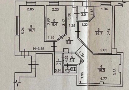 Продаж н/ф з окремим входом С. Руданського 4/6. Без %