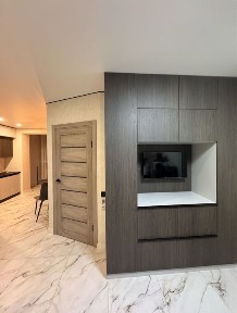 Евроремонт 1+1 к квартиру 44м2 в ЖК <a href='/newbuilding/4959/view/zk-scastlivyi'>Счастливый</a> / Зап шоссе / Тополь