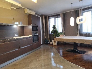 Голосіївський пр., 68. 143кв. м. Дизайнерський ремонт. Видова. Стильна