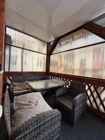 Дворівнева 3-кімн. квартира з терасою та каміном. Центр. вул. Лепкого