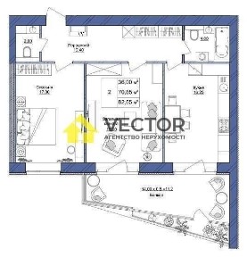 Простора квартира 85м2 вул. Європейська. Обжитий будинок. Інд. Опалення