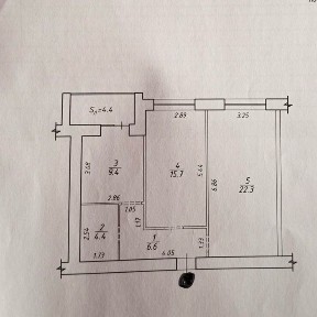 2 х кімнатна квартира вул. Київська