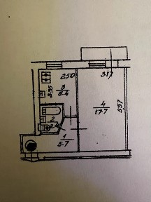 Аренда 1-комнатной квартиры 33 м², Митрополита Василия Липковского ул., 43