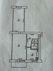 2-кімнатна квартира в самому центрі міста