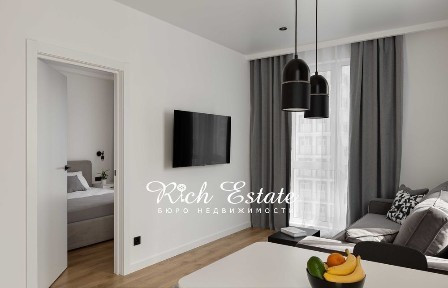 Нова Англія ЖК <a href='/newbuilding/5385/view/zk-novaa-anglia'>Новая Англия</a> Максимовича 26-В кухня студия + комната