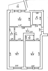 продаж офісного приміщення, вул О. Степанівни, 69.2 м² без комісії