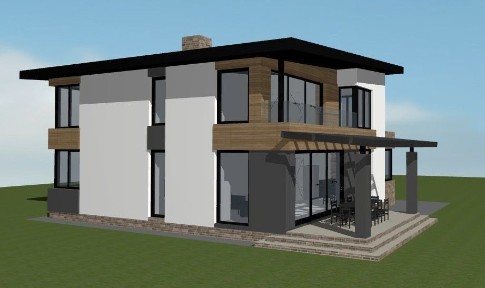 Продам коробку дома 206 м², пос. Жуковского, Большая Даниловка