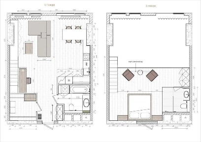 Новий авторський пентхаус в ЖК Manhattan City 80,5 кв. м.