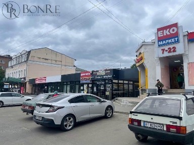 Оренда, Фасадний вхід, Торгового Приміщення, Ромни 35м2