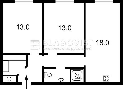 Продаж 2 к. квартири, Максимовича, Нова Англія, Ліверпуль, Голосіївський