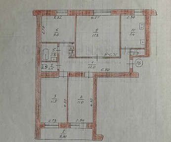 Продаж 4-кімнатної квартири м. Стрий, вул. Січових Стрільців