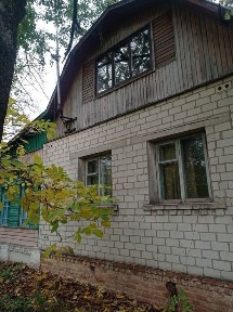 Двоповерховий будинок в Городні на два входи.