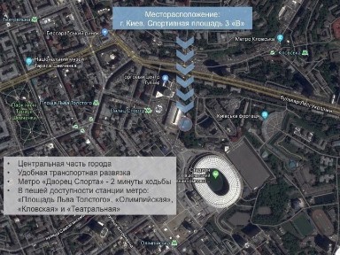 Київ, Печерський, Спортивна площа 3В