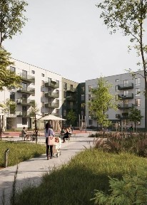 Продаж 2 кімнатної квартири в Оброшине